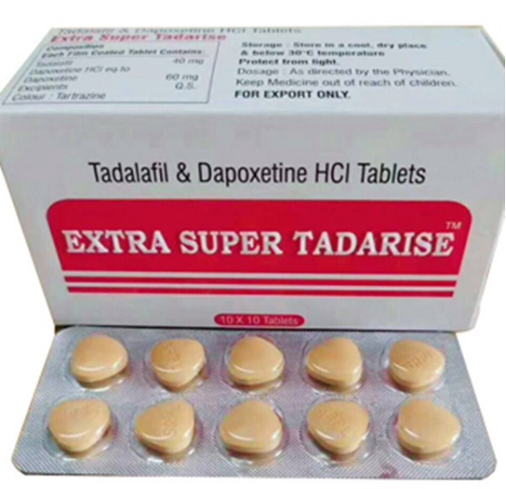 印度超級希愛力雙效片|SUPER TADARISE 希愛力雙效片|強力助勃+有效延時|增強男性性功能|提升男性性能力|10粒一版